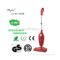 2 in 1 steam mop and sweeper floor cleaner carpet washer